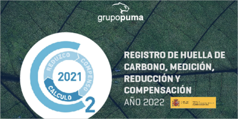 El Grupo Puma renueva el sello Registro de huella de carbono, medición, reducción y compensación