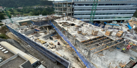 El Hospital Público Novo Montecelo de Pontevedra se erige bajo los criterios de construcción sostenible