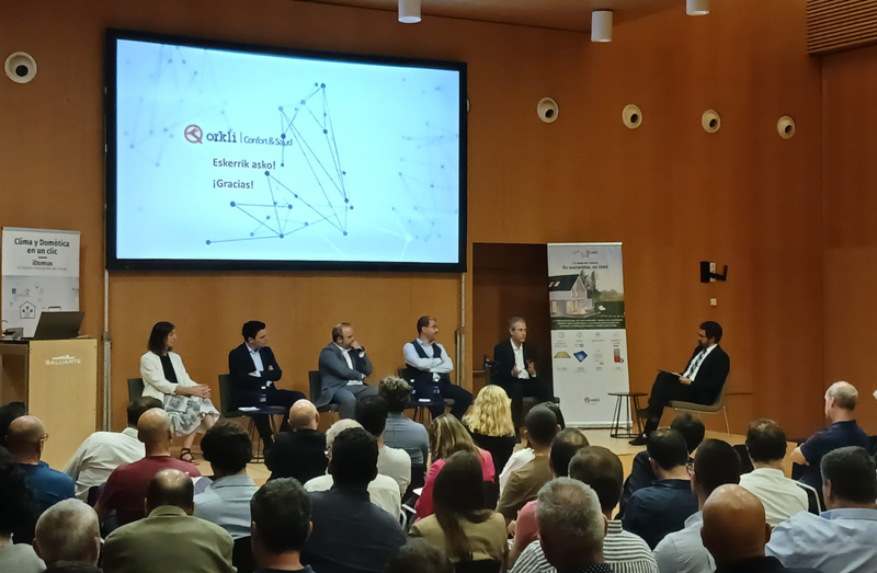 Jornada de construcción sostenible de Orkli