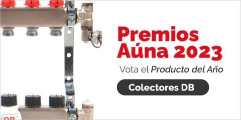 Los colectores modulares DB de Giacomini optan a mejor producto del año en los Premios Aúna 2023