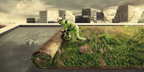 La compañía Protan desarrolla un sistema de techo azul que reduce el riesgo de daño por inundaciones