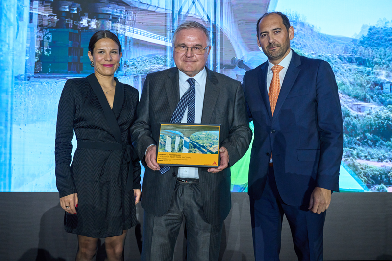 Rehabilitación de los viaductos de Río Verde y Guadalmansa, premio a la Mejor Obra Nacional de Sika 