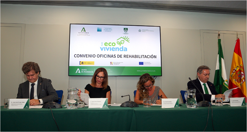 La Junta de Andalucía crea una ventanilla única para agilizar las ayudas a la rehabilitación del Plan Ecovivienda