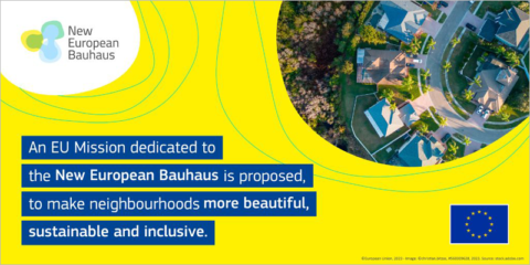 La Comisión Europea propone una sexta misión dedicada íntegramente a la Nueva Bauhaus Europea