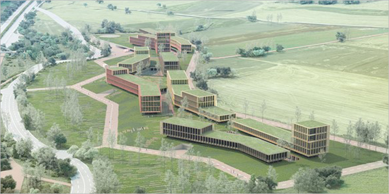 El diseño del futuro Centro de Coordinación de Seguridad y Emergencias de Navarra apuesta por la integración paisajística en el entorno