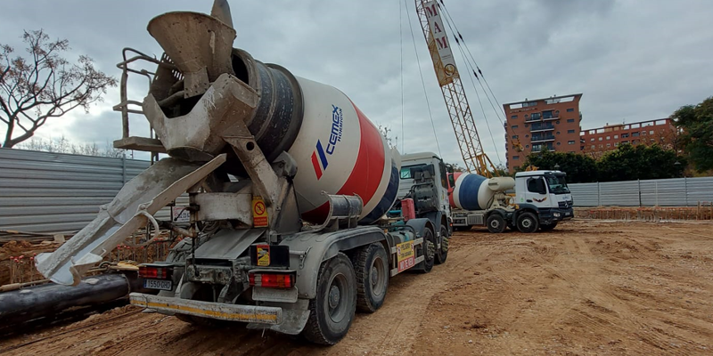 Cemex suministra hormigón al Hospital Biomédico Ascires en Valencia