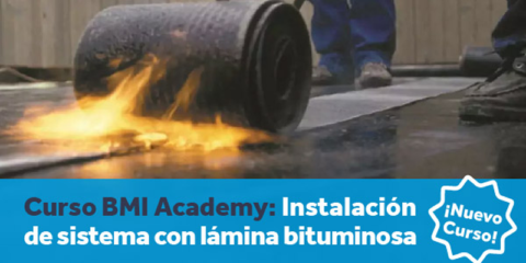 Curso presencial de instalación de sistemas con láminas bituminosas Politaber de ChovA en Valencia