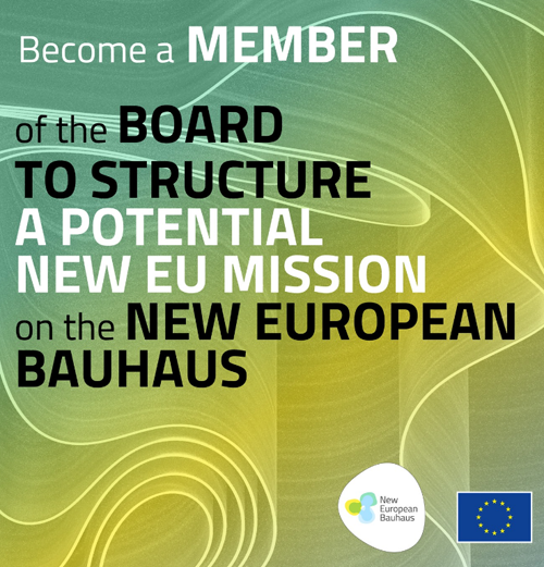 La CE busca expertos para asesorar sobre una futura misión dedicada a la Nueva Bauhaus Europea