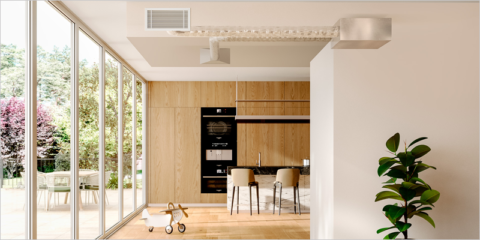 Nueva gama KFC de fancoils de Giacomini para sistemas radiantes y soluciones híbridas