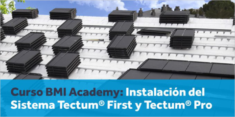 Curso presencial sobre la instalación del sistema Tectum First y Tectum Pro de BMI