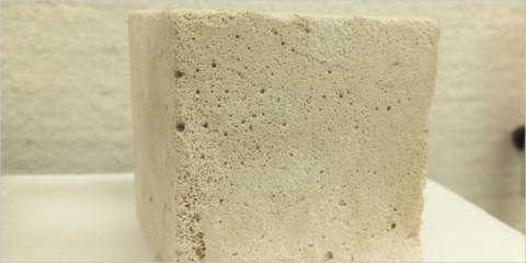 El proyecto Geocel desarrolla un hormigón celular de muy bajo impacto medioambiental