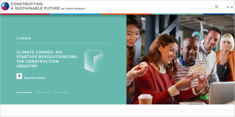 La plataforma online de Saint-Gobain recoge medidas para crear ciudades más sostenibles