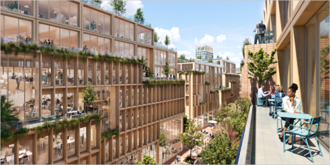 El proyecto Stockholm Wood City desarrollará en Suecia uno de los mayores núcleos urbanos realizados en madera