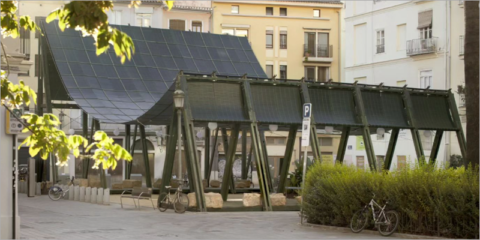 El festival TAC! inaugura en Valencia un pabellón temporal fabricado con persianas de la compañía Persax