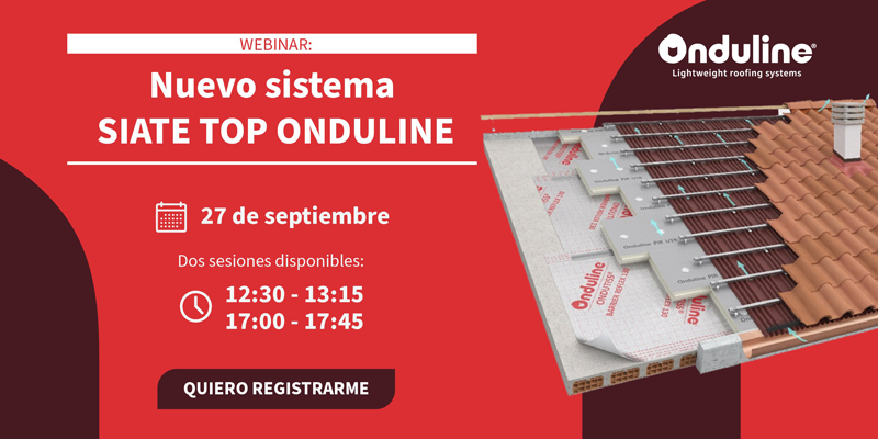 Webinar sobre el sistema Siate Top Onduline