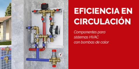 Soluciones de Giacomini para optimizar y proteger las instalaciones que usen bombas de calor