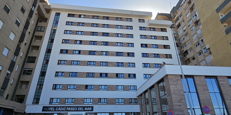El Hotel Meliá Cádiz Paseo del Mar confía en las soluciones de Saint-Gobain Weber para su rehabilitación