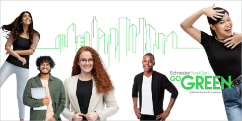 Schneider Electric anuncia los ganadores mundiales del concurso de sostenibilidad Go Green 2023