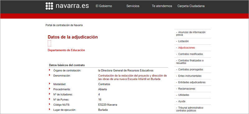 La nueva escuela infantil de Erripagaña en Navarra se construirá con los estándares de consumo casi nulo