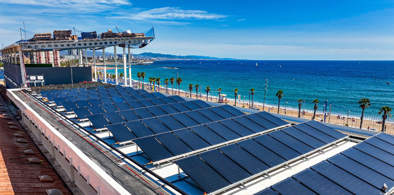 El Club Natació Barcelona elige a Grupo Construcía y Abora Solar para renovar sus espacios impulsando el uso de energías renovables