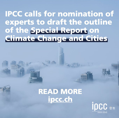 El IPCC busca expertos para esbozar el informe especial sobre cambio climático y ciudades