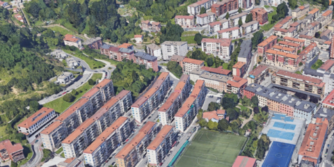 Abierta la convocatoria de ayudas para la rehabilitación de edificios en el barrio de Andonaegi en Pasaia