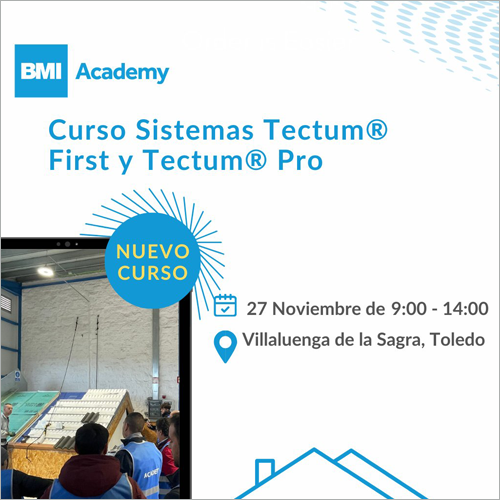 Curso presencial de BMI sobre los sistemas Tectum First y Tectum Pro