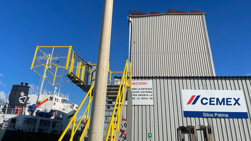 La terminal marítima de Palma encaminada a ser la primera cero emisiones de Cemex