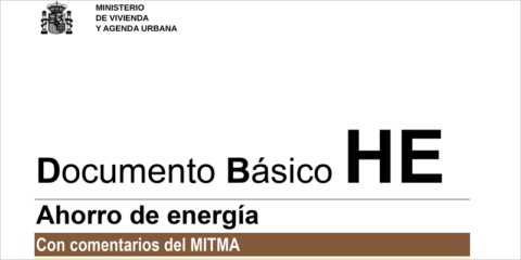 Los Documentos Básicos sobre Ahorro de energía y Salubridad del CTE incluyen nuevos comentarios