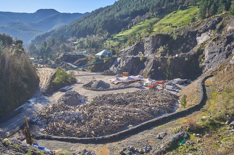 Nueva Planta de tratamiento y valorización de residuos de construcción y demolición y de escorias de acería de Viuda de Sainz y Heidelberg Materials