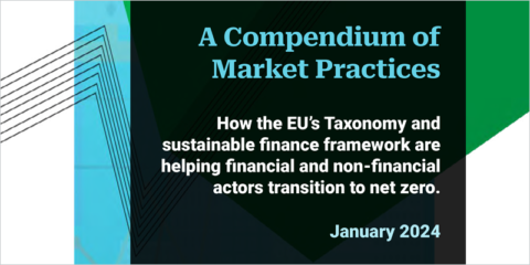 Nuevo informe sobre los beneficios de la taxonomía de la UE para lograr las cero emisiones netas