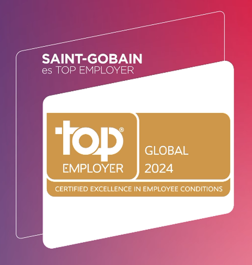 Saint-Gobain ha sido certificada como Top Employer Global por noveno año consecutivo