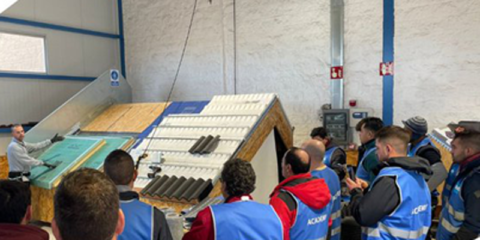 Formación en Valencia sobre la instalación del sistema Tectum First y Tectum Pro de BMI
