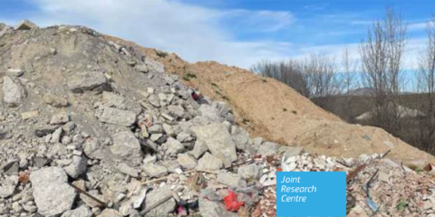Un informe del JRC analiza la gestión de los residuos de construcción y demolición en la UE