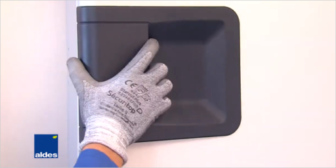 Vídeo tutorial de Aldes sobre el mantenimiento del intercambiador de InspirAIR® Side 150