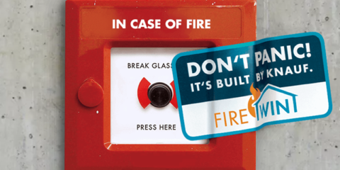 Knauf promueve soluciones que minimizan los daños en la construcción en caso de incendio