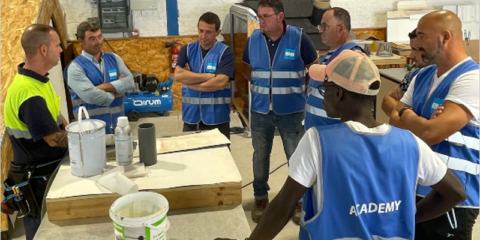 Formación en Toledo sobre el sistema de impermeabilización de cubiertas EverGuard TPO de BMI