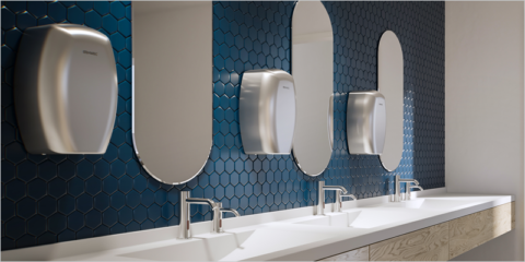 El nuevo secamanos de Genwec es altamente eficiente e incorpora tecnologías de última generación