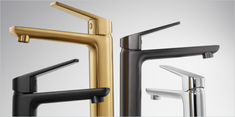 Serie Kloe, la nueva línea de grifería para baño de diseño minimalista de Genebre