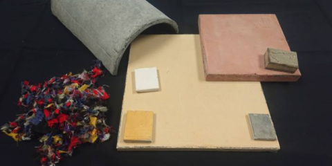 Investigadores de la UPC crean un material para la construcción con residuos de ropa usada