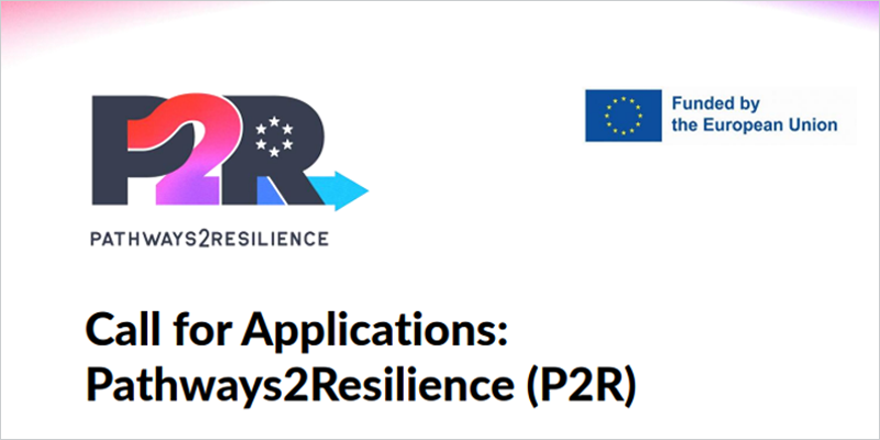 Convocatoria de la iniciativa P2R para aumentar la resiliencia de las regiones y comunidades europeas