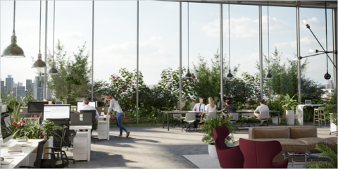 La nueva fachada circular de Technal ofrece elevadas prestaciones térmicas y acústicas