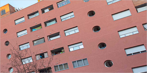 Finalizan las obras de rehabilitación de 288 viviendas sociales en el barrio zaragozano del Actur