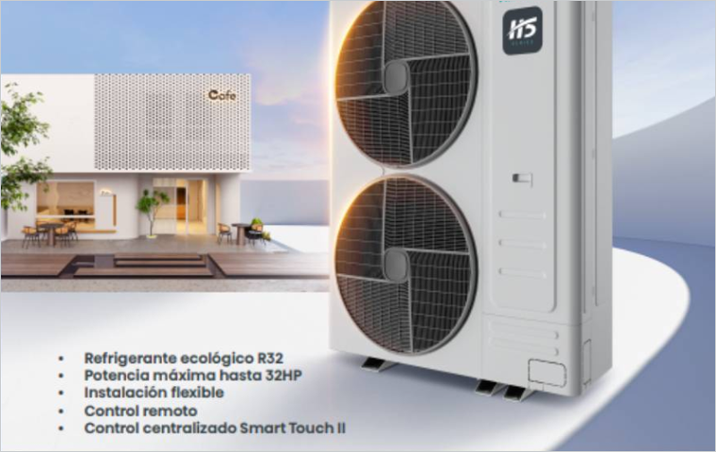 Hisense lanza el nuevo Mini VRF H5 R32: Solución avanzada en aire acondicionado modular