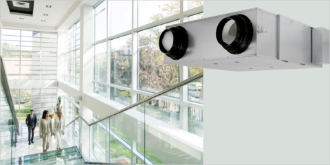 Nueva serie ZY de ventilación de Panasonic con recuperación de energía avanzada