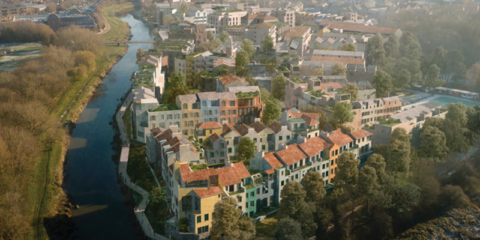 La ciudad británica de Lewes acogerá un barrio sostenible con 700 viviendas en edificios con estructura de madera