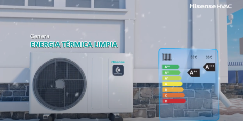 Soluciones eficientes de aerotermia de Hisense
