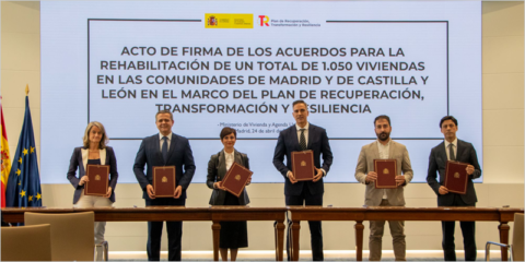 Cerca de 14 millones para rehabilitar 1.050 viviendas en la Comunidad de Madrid y Castilla y León