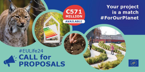 Abierta la convocatoria LIFE 2024 para proyectos de biodiversidad, economía circular y clima