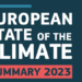 Informe sobre el estado del clima en Europa 2023